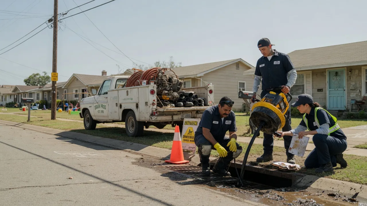 Drain Cleaning in Columbus, NJ near me